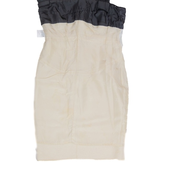 RARE Chanel Black & Cream Wool Halter Dress -‎ Size 38 - Picture 4 of 7